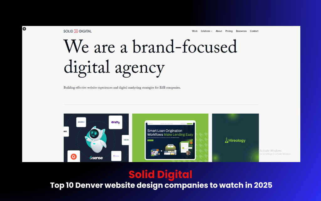 Top 10 Denver website design companies to watch in 2025 2 Top 10 Denver website design companies to watch in 2025: Solid Digital