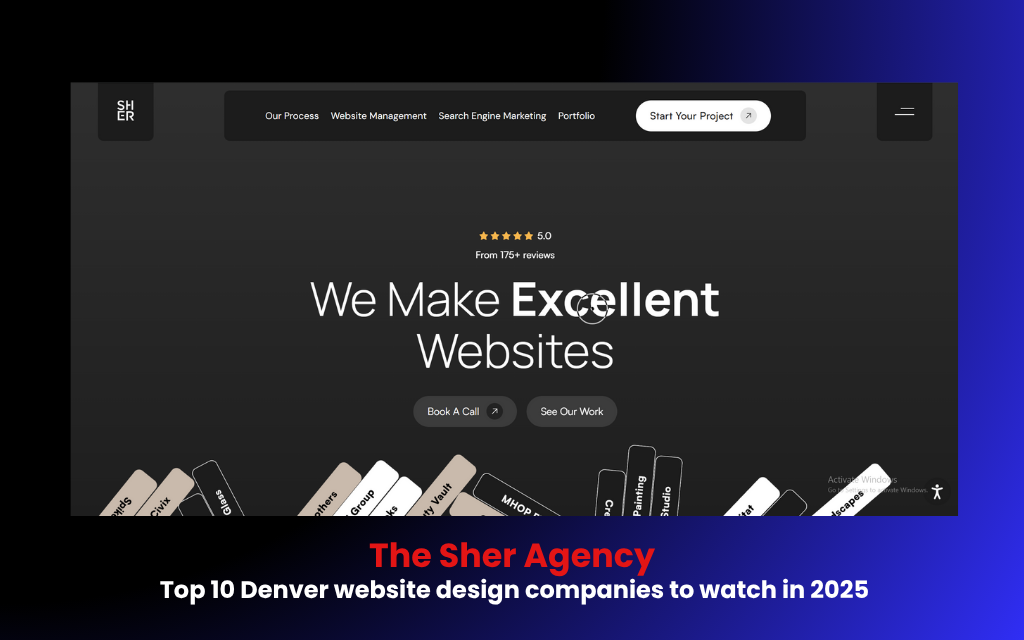 Top 10 Denver website design companies to watch in 2025 7 Top 10 Denver website design companies to watch in 2025: The Sher Agency