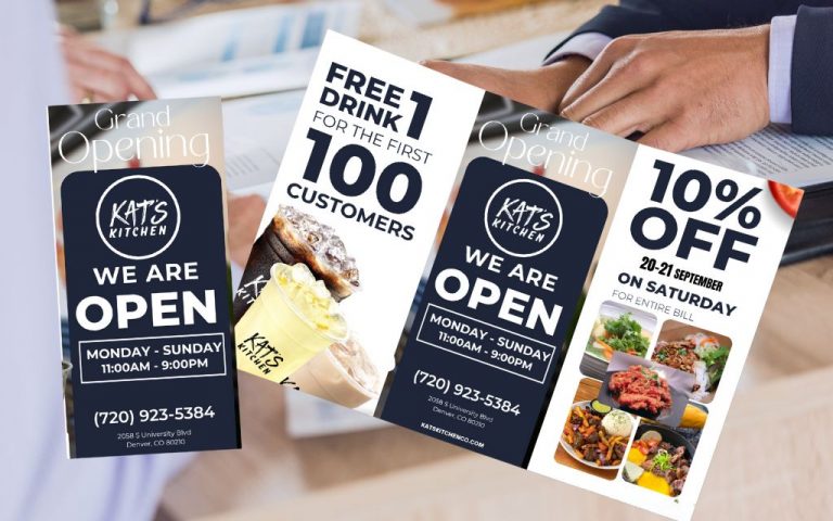 Best brochure printing services in Denver for small business
