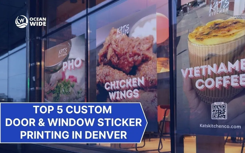 Top 5 Custom Door & Window Sticker Printing service providers in Denver