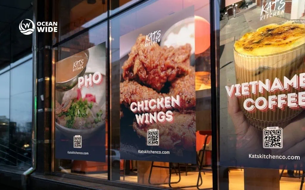 Custom door or window sticker printing in Denver: Types of door and window stickers available in Denver