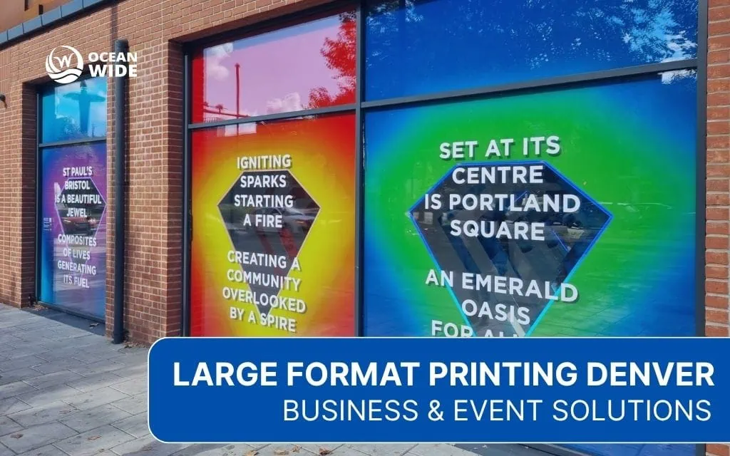 Large format printing in Denver: The best for business & event solutions