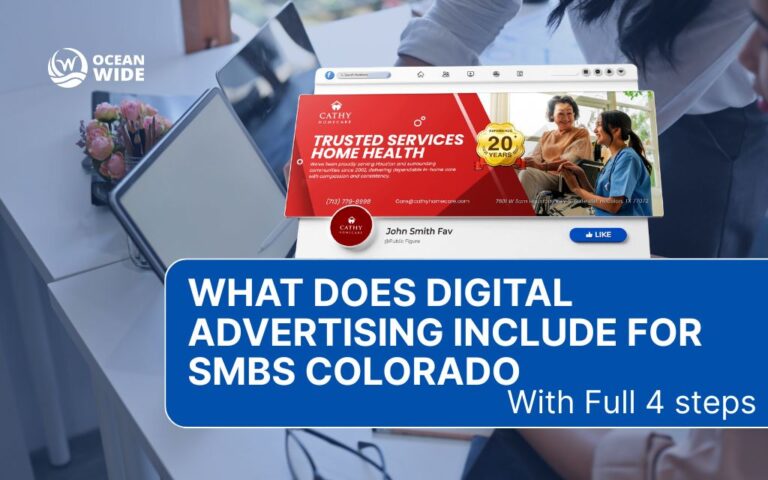 What does digital advertising include for smbs colorado: Full 4 steps
