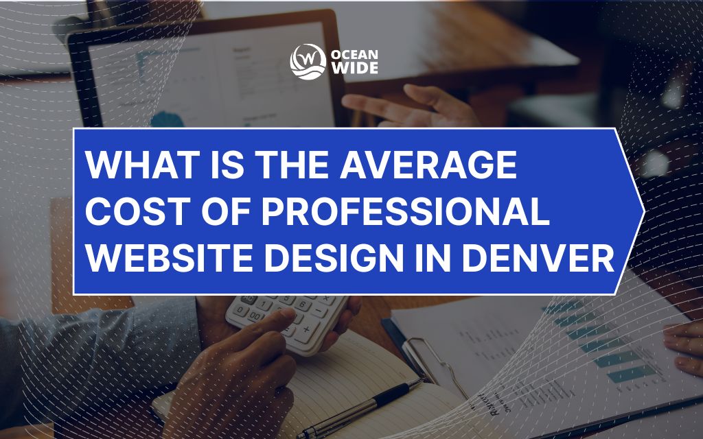 What is the average cost of professional website design in Denver