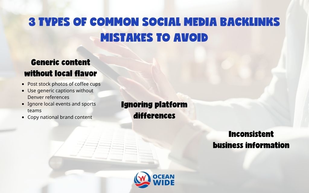 3 Types of common social media backlinks mistakes to avoid