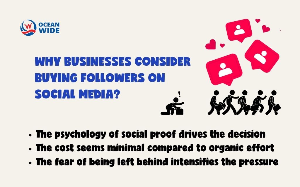 Why businesses consider buying followers on social media