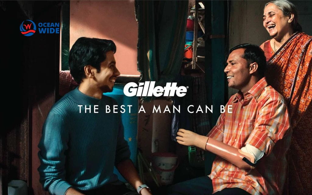 Social media marketing examples: Gillette: The Best Men Can Be