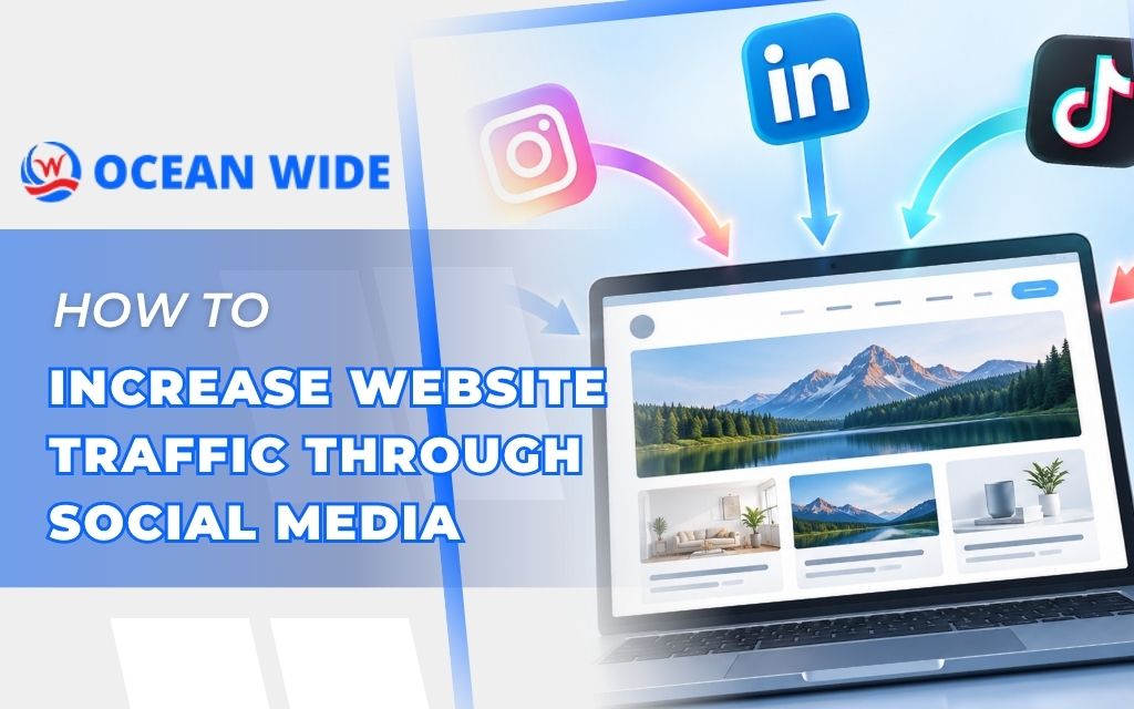 how to increase website traffic through social media